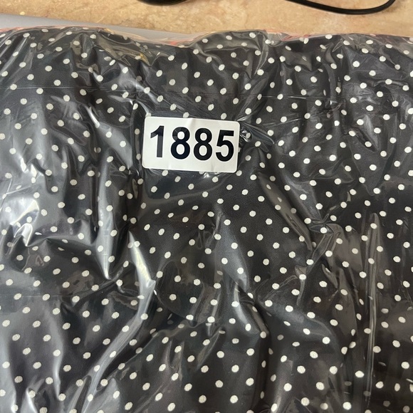 Maurices polka Dot Dress Womens 1 Plus Size Stretch Cute Flowy Summer 1885 - Picture 8 of 8